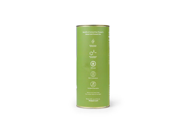 Coconut oil can side