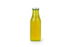 Groundnut oil in glass bottle for representation purpose only