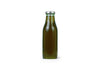 Mustard oil in glass bottle for representation purpose only