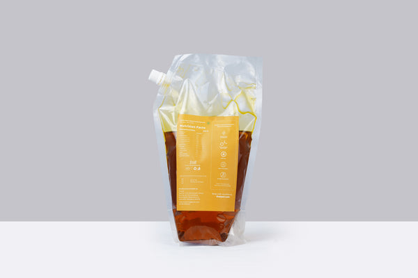 Mustard oil refill pack back