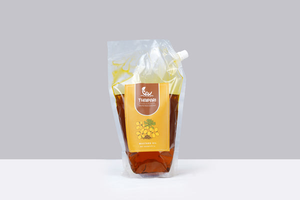 Mustard oil refill pack front