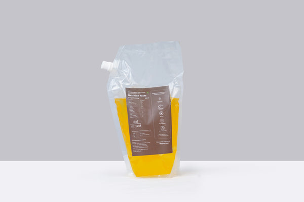 Sesame oil refill pack back